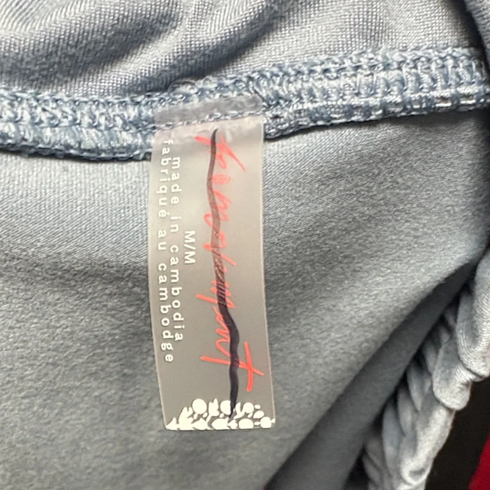 Free people movement Women's Light Blue Athletic Shorts - Picture 2 of 2